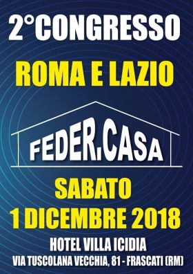 1° Congresso di Roma e Lazio - FEDER.CASA ROMA
